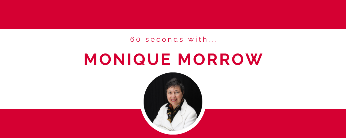60 seconds with… Monique Morrow